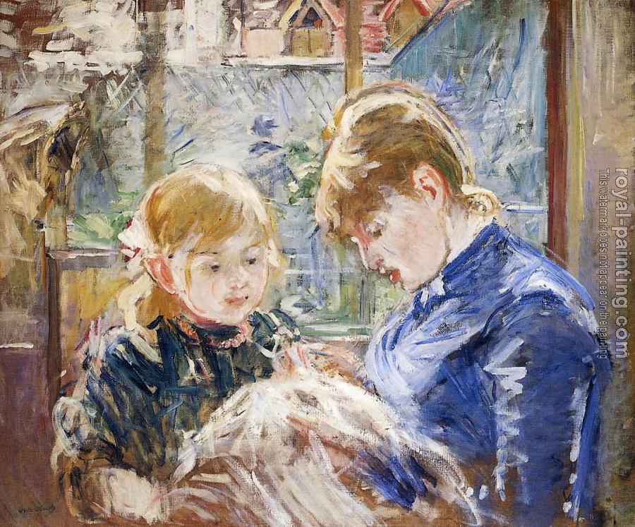 Berthe Morisot : The Artist's Daughter, Julie, with Her Nanny